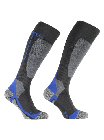 CMP Ski-/ Snowboardsocken in Anthrazit/ Grau