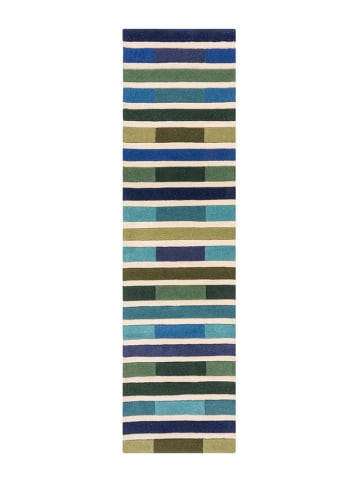 Flair Rugs Woll-Läufer in Bunt