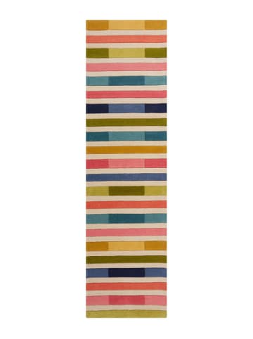 Flair Rugs Woll-Läufer in Bunt