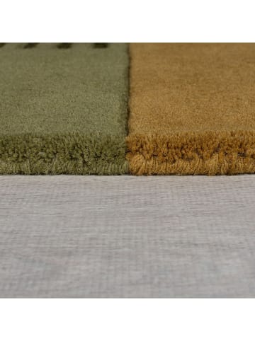 Flair Rugs Wollen tapijt groen