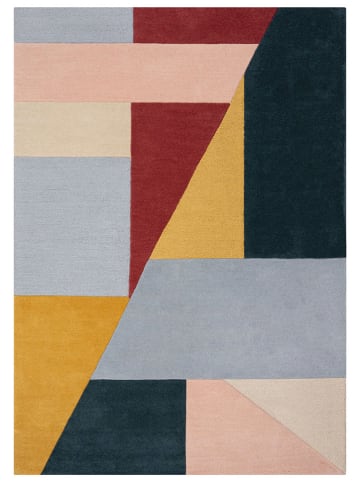 Flair Rugs Woll-Teppich in Bunt