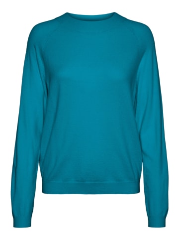 Vero Moda Sweter "Happiness" w kolorze niebieskim