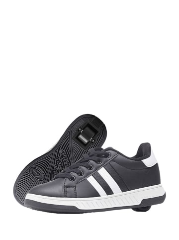 Breezy Rollers Sneakers mit Rollen in Weiß/ Schwarz