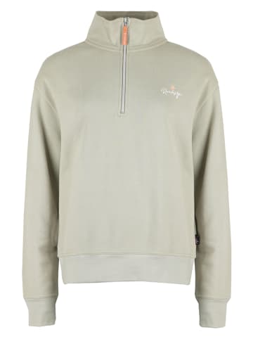 Roadsign Fleece trui olijfgroen