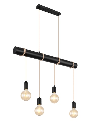 Globo lighting Hanglamp "Magnus" zwart - (B)220 x (H)90 cm