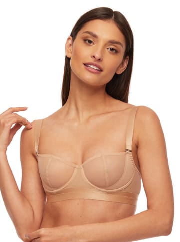 Kinga Voorgevormde beha "Mist" beige