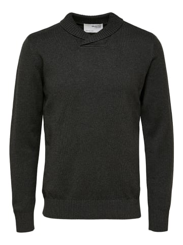 SELECTED HOMME Sweter "Hans" w kolorze antracytowym