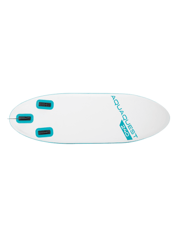 Intex SUP Board "Aqua Quest 240 youth" mit Zubehör in Weiß/ Hellblau - ab 14 Jahren