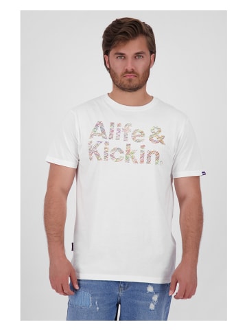 alife and kickin Shirt "Logo Icon" in Weiß