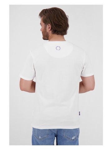 alife and kickin Koszulka "Logo Icon" w kolorze białym