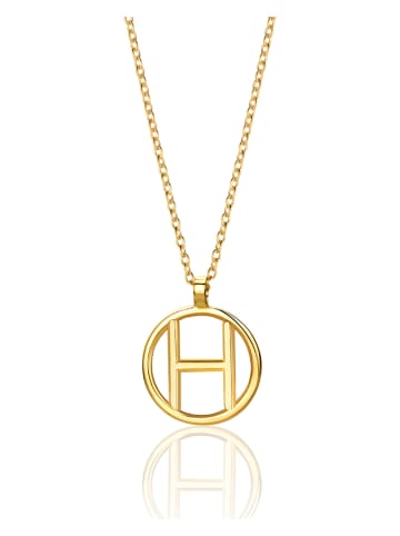 Revoni Gold-Halskette mit Anhänger - (L)42 cm