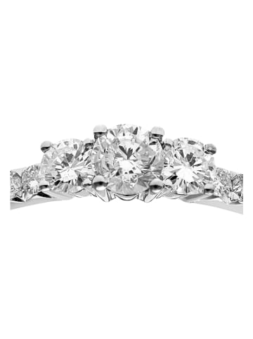 Revoni Witgouden ring met diamanten