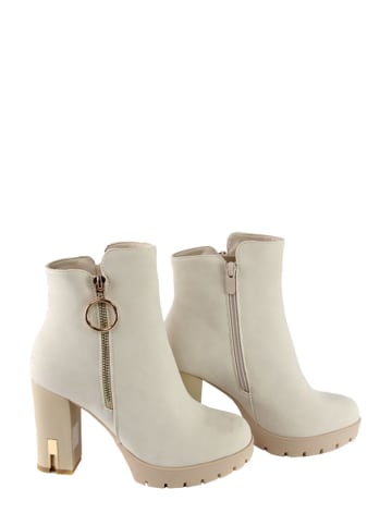 Sixth Sens Stiefeletten in Beige