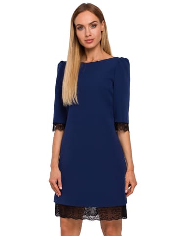 made of emotion Jurk donkerblauw