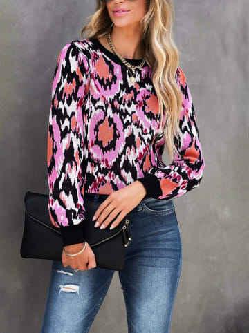 Milan Kiss Sweter ze wzorem