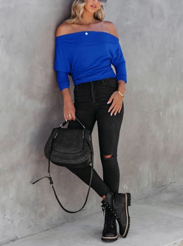 Milan Kiss Longsleeve blauw