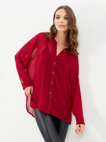 Milan Kiss Blouse - comfort fit - rood