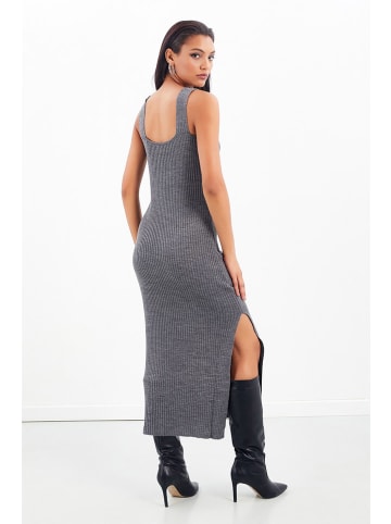 Milan Kiss Kleid in Grau
