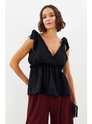 Milan Kiss Top in Schwarz