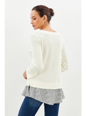 Milan Kiss Bluse in Beige