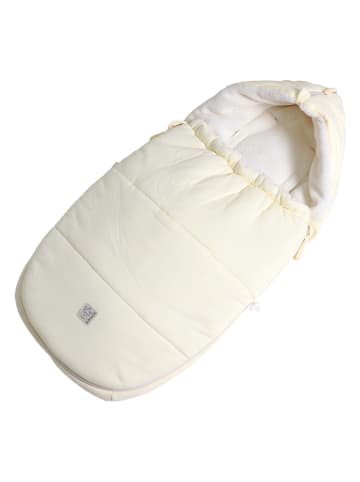 Kaiser Naturfellprodukte Voetenzak voor babyzitje "Jersey Hood" crème - (L)80 x (B)40 cm