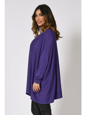Plus Size Company Sweter "Costa" w kolorze fioletowym