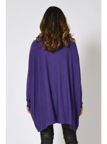 Plus Size Company Sweter "Costa" w kolorze fioletowym