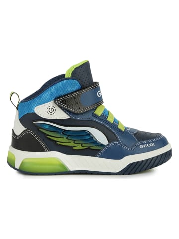 Geox Sneakers "Inek" donkerblauw/groen