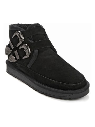 NICEBAY Leren winterboots "Garci" zwart