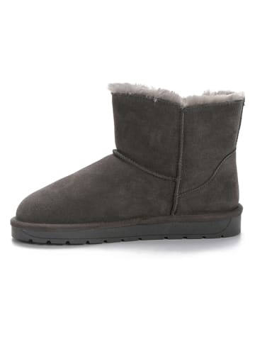 NICEBAY Leren winterboots "Labriela" grijs