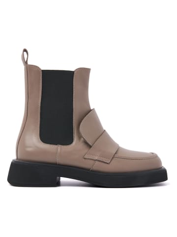 Lazamani Chelsea-Boots in Taupe