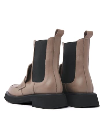 Lazamani Chelsea-Boots in Taupe