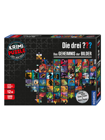 Kosmos 1.000tlg. Krimi-Puzzle "Die DREI ??? - Das Geheimnis der Bilder" - ab 12 Jahren
