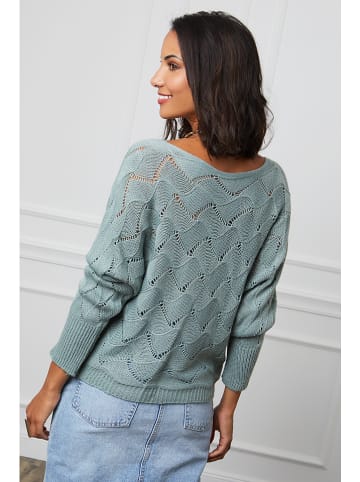 L'armoire de Suzette Pullover in Hellgrün