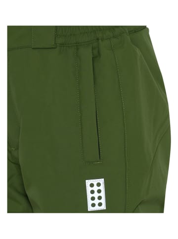 LEGO Spodnie narciarskie "Powai 708" w kolorze zielonym