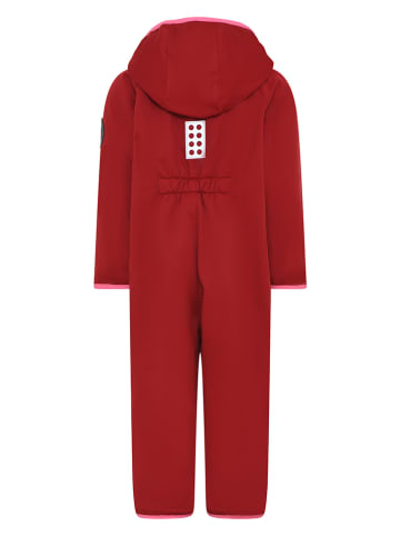 LEGO Kombinezon softshellowy "Serles 763" w kolorze czerwonym