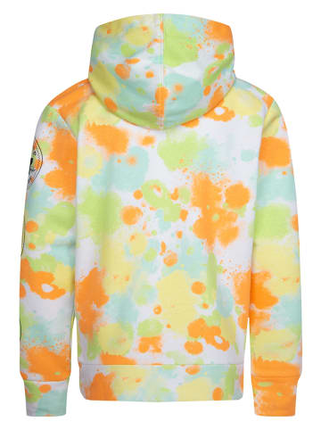 Converse Hoodie in Grün/ Orange