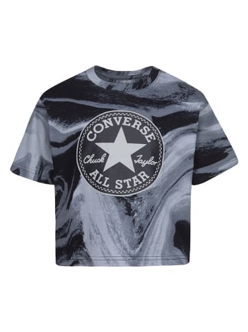 Converse Shirt zwart/grijs