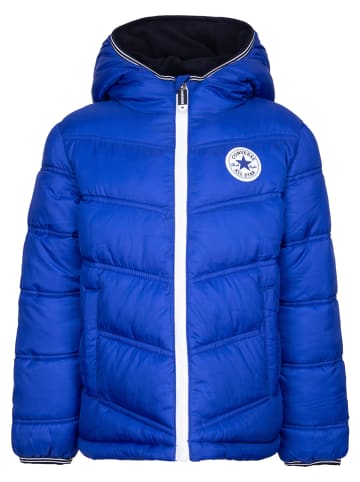 Converse Doorgestikte jas blauw