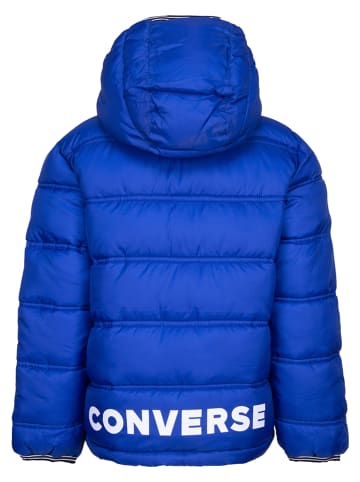 Converse Doorgestikte jas blauw