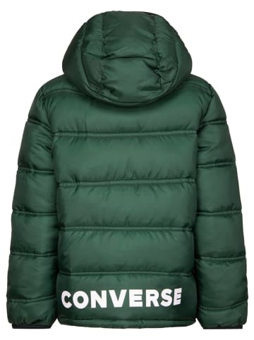 Converse Doorgestikte jas groen