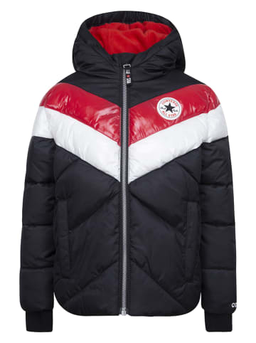 Converse Steppjacke in Schwarz
