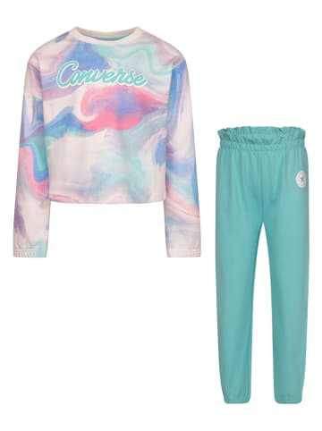 Converse 2-delige outfit turquoise
