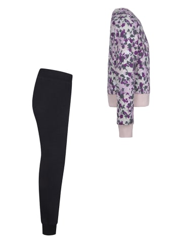 Converse 2-delige outfit paars/zwart