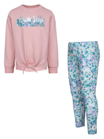 Converse 2tlg. Outfit in Rosa/ Hellblau