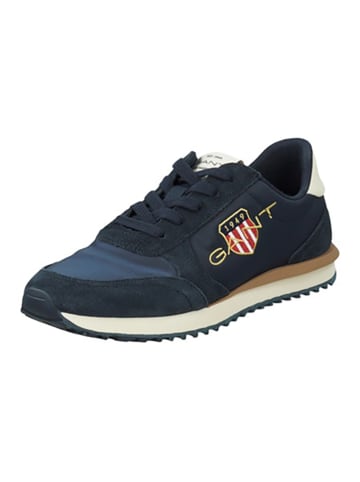 GANT Footwear Skórzane sneakersy "Beya" w kolorze granatowym