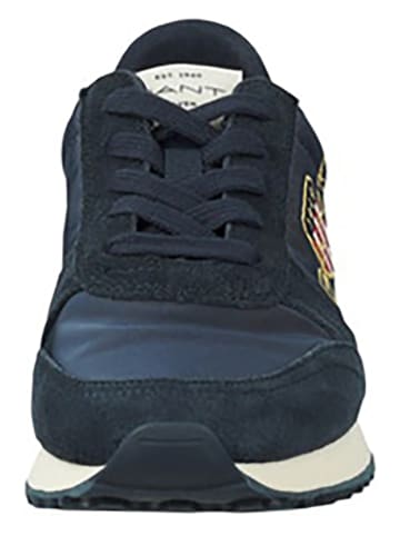 GANT Footwear Skórzane sneakersy "Beya" w kolorze granatowym