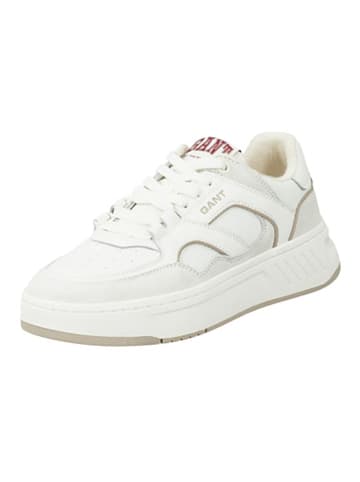 GANT Footwear Leder-Sneakers "Yinsy" in Weiß