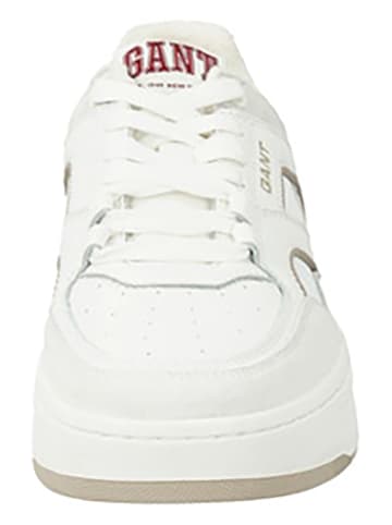 GANT Footwear Leder-Sneakers "Yinsy" in Weiß