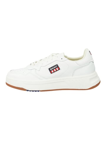 Gant Skórzane sneakersy "Kazpar" w kolorze białym